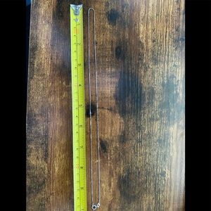 14k white gold snake chain 20in